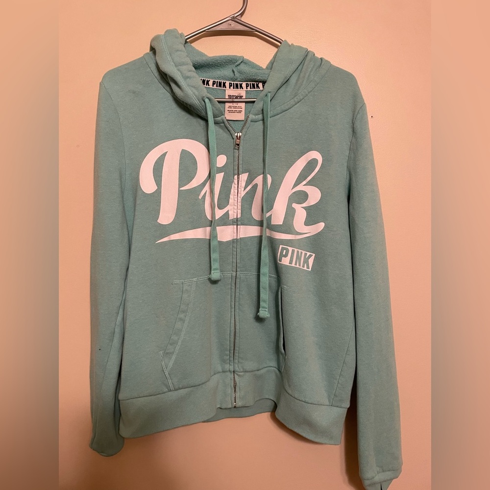 Victorias Secret PINK Full Zip Jacket Size L